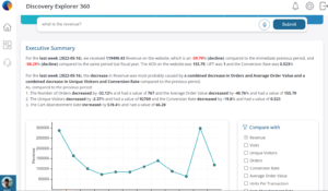 Discovery Explorer 360 Dashboard