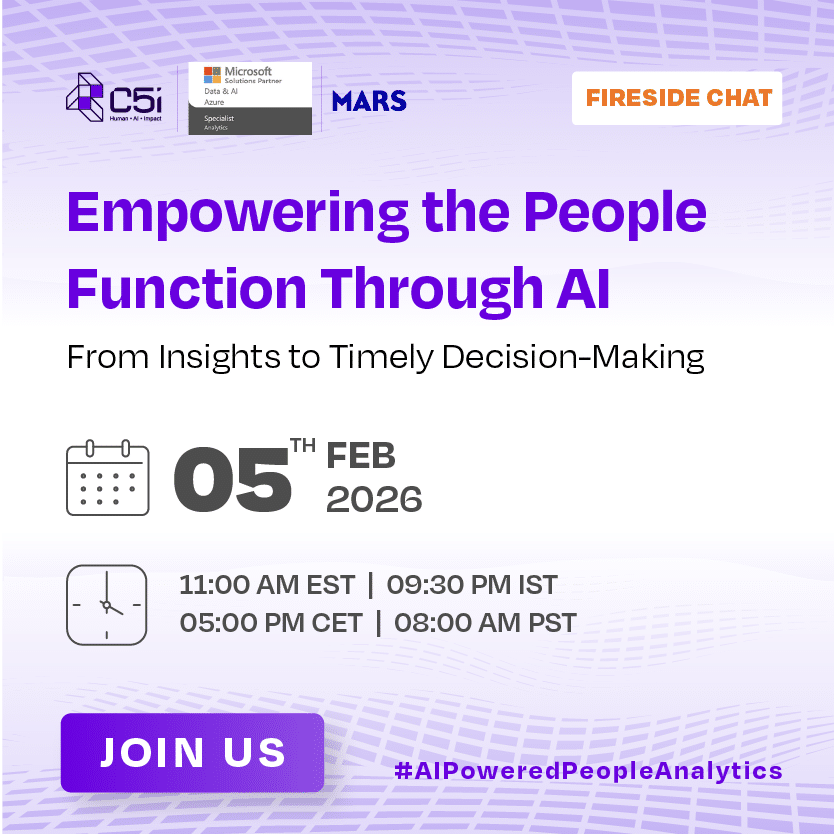 Empowering the People Function through AI – From Insights to Timely Decision-Making